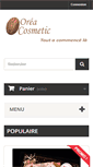 Mobile Screenshot of oreacosmetic.com